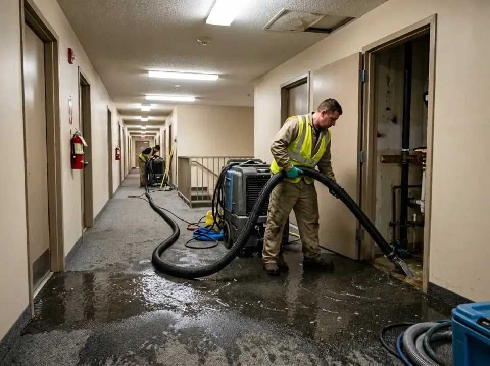 multi-unit-apartment-hallway-f-005 — frequently asked questions, Emergency Burst Pipe Water Extraction & Removal in Rathdrum…